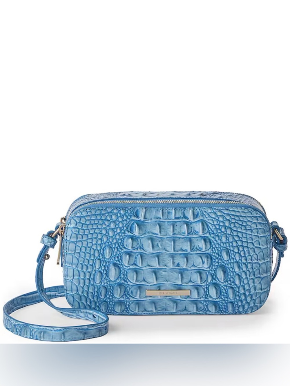 🩶BRAHMIN AURA BLUE MELBOURNE COLLECTION DANICA E/W CROSSBODY BAG - NWT🩶